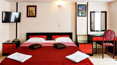 اتاق دو تخته هتل آپارتمان هشت بهشت اصفهان